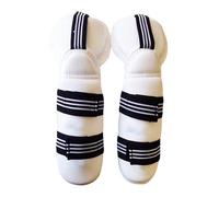 KESOTO 2 Piezas Protector Taekwondo Guard Kids Artes Marciales Almohadilla de Protección para Piernas Y Brazos Material EVA Transpirable Adecuado para Entren, Protectores de Brazo S