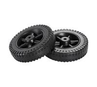KESOTO 2 Piezas Rueda para Parrilla BBQ Rueda Recambio Cubierta Resistente Fácil Instalación Ideal para Carro Barbacoa Adecuado para Fiestas Y Exteriores, estilo a