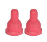 KESOTO 2 Piezas Suave Goma de Cabra Chupete - Tetina Biberón Lactancia de Terneros Corderos para Biberones Botella Pezón