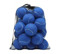 KESOTO 20 Pelotas de Tenis, Pelotas de Práctica, Pelotas de Juego, Pelotas de Entrenamiento Hechas de Fieltro de Caucho de para Niños, Adultos Y, Azul