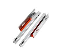 KESOTO 2x Rieles de Cajones de Metal para Cierre Suave en Muebles de Cocina, Longitud 50cm