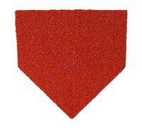 KESOTO Alfombrilla de Bateo de Béisbol Profesional para Prácticas de Softbol Portátil Hecha de PVC Resistente Fondo Antideslizante Mejora La Postura Y La con, Rojo
