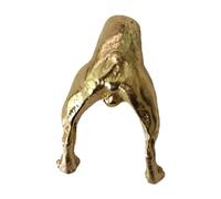 KESOTO Armario con Forma de Animal, Puerta Decorativa de Latón, de Noche de Madera con Un Solo Agujero, Armario para El Hogar, Cola 2.5 Cm X 4.5 Cm