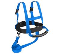 KESOTO Arnés de Esquí para Niños, Correa de Esquí para Niños, Correa para El Hombro con Asa, Arnés de Nailon Y Poliéster para Esquí, Snowboard Y Entrenamient, Azul