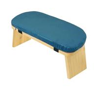 KESOTO Banco de Meditación Taburete de Arrodillamiento de Madera Banco de Plegaria Y Silla de con Diseño Plegable Adecuado para Una Postura Equilibrada, Azul