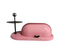 KESOTO Bandeja para Llaves, Contenedor de Joyas, Soporte de Almacenamiento Decorativo con Bolsillos Vacíos de Como Adorno Multifuncional, Adecuado, Rosa