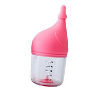 KESOTO Biberón para Mascotas con Tecnología de Control de Flujo Automático Botella para Alimentar Animales Pequeños Alimentador para Cachorros Botella para G, Rosa 50ml