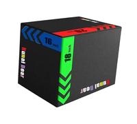 KESOTO Caja de Salto Caja de Salto Caja Pliométrica Caja de Entrenamiento Step Box con Soporte Estable para Entrenamiento de Salto Y Equilibrio para El Entre, Style a
