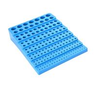 KESOTO Caja Organizadora de Almacenamiento de Fresas Profesional Y Multifuncional con 187 Orificios Y Dispensador de Puntas de Destornillador.