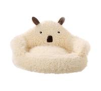 KESOTO Cama para Gatos de Interior, Nido de Felpa para Mascotas, Lugar Ideal para Descansar, Sofá Nido para Gatos