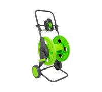 KESOTO Carro Enrollador de Carrete Soporte Organizador Base Triangular Estable y Ruedas de Traslado Fácil Adecuado para Riego de Jardín Lavado de Coche Patio Tareas de Jardinería