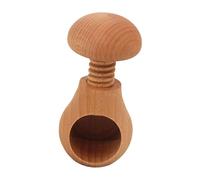 KESOTO Cascanueces Manual, Fácil de Romper, Creativo, Moldeado, de Madera Maciza, para Avellanas Y Nueces Pecanas, Madera, tal como se describe