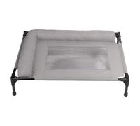 KESOTO Caseta Elevada para Perros, Accesorios para Mascotas, Montaje Rápido, Fácil de Limpiar, Cómoda, Multifuncional, Espaciosa, Ideal para Exteriores, Gray L