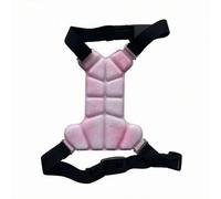 KESOTO Chaleco para Mascotas Arnés de Enfriamiento con Placa Segmentada Que Mantiene Fresco Correas Negras y Hebilla de, Rosado, Rosa Acuático, M+M Aplicable A Perros Medianos