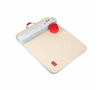 KESOTO Cojín Industrial Alfombrilla Enfriadora Cama Mascota Colchoneta Manta con Almohada y Soporte Lateral Resistente al Uso Diario Adecuado para y Siestas, S