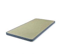 KESOTO Colchoneta Cama Colchón Esterilla Tapete Confort Fresco de Rattán de Hielo Doble Cara para Dormir Suave Lavable Adecuada para Dormitorio Sala de Estar, Marrón, 1.2 * 1.9