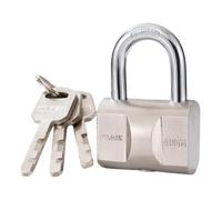 KESOTO con 3 Llaves, Pequeño Impermeable para Puerta, Garaje, Almacén, Valla, 4 Cm X 3.2 Cm X 3.2