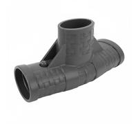 KESOTO Conector de Armazón de Piscina Conector Cruzado de Piscina Accesorio Estructural Pieza de Repuesto Adaptador Tubular Resistente Adecuado para Piscinas Elevadas y Montaje de Estructura