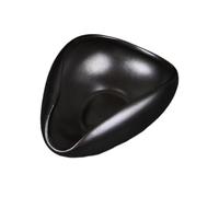 KESOTO Cuenco de Pesaje de Granos de Café, Bandeja Dosificadora única de Cerámica, Herramientas para, Taza Dosificadora Moderna de Granos D, negro, tal como se describe