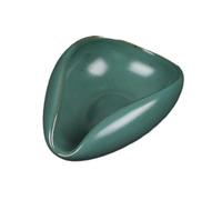 KESOTO Cuenco de Pesaje de Granos de Café, Bandeja Dosificadora única de Cerámica, Herramientas para, Taza Dosificadora Moderna de Granos D, Verde, tal como se describe