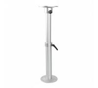 KESOTO de Soporte Ajustable para Mesa, Pata De Mesa Telescópica De Aleación De Aluminio, Plateada, Modelo DX0558, 740mm De Altura
