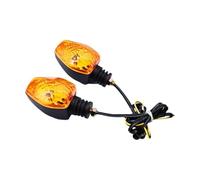 KESOTO Delanteros Ensamblaje Luz Trasera Intermitente Señal Conjunto Resistente Impermeable para de Carga y Ciclomotores Apto, Par de Intermitentes, 7.5x5.5cm