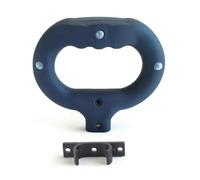 KESOTO Ensamblaje de Manija para Remolque Manija Carrito Empuñadura Repuesto Clip Fijación Plástico con Agarre Moldeado Antifatiga y Componentes de Montaje, Style to 1