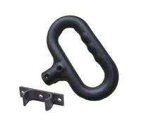 KESOTO Ensamblaje de Manija para Remolque Manija Carrito Empuñadura Repuesto Clip Fijación Plástico con Agarre Moldeado Antifatiga y Componentes de Montaje, Style to 2