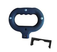 KESOTO Ensamblaje de Manija para Remolque Manija Carrito Empuñadura Repuesto Clip Fijación Plástico con Agarre Moldeado Antifatiga y Componentes de Montaje, Style to 3