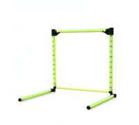 KESOTO Entrenamiento Deportiva Ajustable Obstáculo de Fútbol Barrera de Salto Hurdle Plegable de PVC Montaje con Herramientas y Travesaño Adecuada para Práctica en Campo Gimnasio Escuelas y Clubes