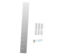 KESOTO Espejo de Medición de Crecimiento para Niños, Uso Múltiple Inastillable para Seguimiento de Cuerpo Completo, Montaje DIY, Style a