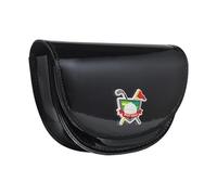 KESOTO Estuche Golf Rangefinder Portátil Bolsa Transportadora Impermeable PU Funda Protectora Compacta para Cintura Adecuado para Hombres Mujeres Regalo Golf, Negro