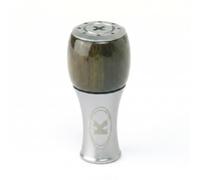 KESOTO Fishing Reel Handle Perilla de Carrete Mango Perilla Accesorio con Tapa de Aluminio y Cuerpo de Madera para Manejo Suave
