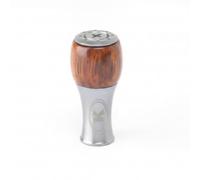 KESOTO Fishing Reel Handle Perilla de Carrete Mango Perilla Accesorio con Tapa de Aluminio y Cuerpo de Madera para Manejo Suave