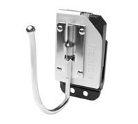 KESOTO Gancho para Cinturón de Trabajo Soporte de Herramientas Clip con Porta Taladro Cierre Rápido Estructura Resistente Material Adecuado para Ele, Plegable