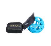 KESOTO Golf Swing Train Banda de Correción de Muñeca Entrenador Práctico de Brazo Recto Herramienta Ajustable en PP para Alineación de Gestos Adecuada para P, Azul