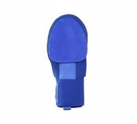 KESOTO Guante Deslizante de Béisbol Softbol Protector de Mano Palma Blindada Muñeca con Soporte Neopreno Plástico Nylon Ligero, Azul Oscuro, Mano Derecha, Dedos Descubiertos
