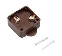 KESOTO Interruptor de Luz para Puerta de Armario, para Lámpara de Armario, con Activación Automática, Instalación Compacta, Resistente a Temperaturas, MarrÓn