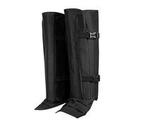 KESOTO Leg Gaiters Protectores Transpirables Impermeables Cómodos Ajustables para Zapatos Y Botas con Defensa contra Plantas Y Suciedad Hechos de TPU Adecuad, Negro
