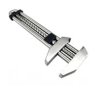 KESOTO Llave Ajustable Llave Llave Multifuncional Herramienta Manual Portátil en Acero Inoxidable con Rango de Mordaza 0-22 Mm Adecuada para Reparación General Taller Mantenimiento del Hogar