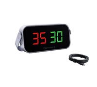 KESOTO Marcador Electrónico de Billar Portable Automático de Puntos Pantalla Clara de Alto Contraste Manejo Ágil en Partidas Rápidas Diseño Portátil Adecuado, Temporizador Digital con Botones