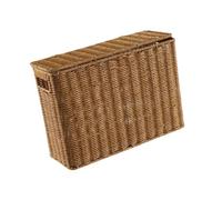 KESOTO Organizador de Revistas Y Periódicos, Contenedor Portátil con Tapa para Uso en Cocina Y Oficina, tal como se describe, L