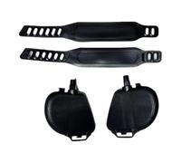 KESOTO Pedales para Bicicleta de Ejercicio Antideslizantes con Correa Repuesto de Fácil Instalación en Bicicletas Estáticas Accesorios de, 14mm