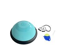 KESOTO Pelota de Equilibrio, Tabla de Entrenamiento de Hemisferios, Cojín de Pilates, Accesorio de Fitness, Material Antideslizante de PVC PP para Uso Domést, Azul