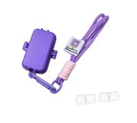 KESOTO Porta Tiza de Billar Portátil de 5 Piezas, Contenedor de Almacenamiento con Cuatro Contenedores de Espuma de PP para Torneos, Viajes Y Salas de Billar, Violento