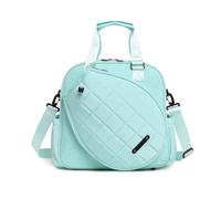 KESOTO Portaequipos Deportivo Bolso Raquetero Bolsa Deportiva Bandolera Mochila Material de Memoria y Correa Desmontable con Bolsillos Laterales y Tapa