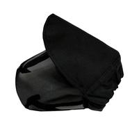 KESOTO Protector de Campo para Perros, Protector Facial, Accesorios para Exteriores, Casco para Mascotas, Gorra Profesional para Perros, Malla Cómoda Y Antir, Black M
