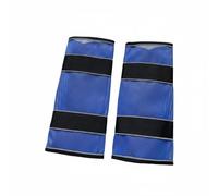 KESOTO Protector de Pierna para Caballo con Botas Vendajes Fundas y Envolturas Envolturas de Malla para Ventilación y Defensa contra Roces Correas Ajustables, Azul