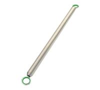 KESOTO Resorte Pilates Cama Accesorio Reemplazo Resistente Suministro Piezas Universales Acero Inoxidable Mejora Entrenamiento Fuerza Adecuado para Entrenami, Verde 2.5x26.8x472mm