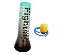 KESOTO Saco de Boxeo Inflable de Pie para Niños, de Entrenamiento, Material de PVC con Bomba de Pie para Sala de Estar, Dormitorio, Sala de Entrenami, Azul, 1.5 Millones